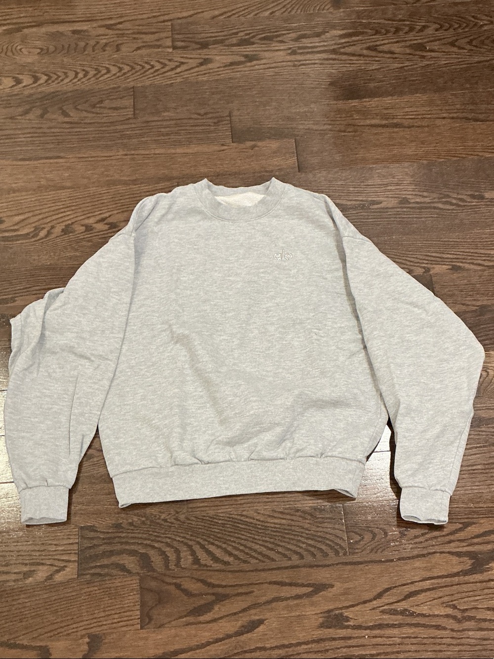 ALO Yoga Men's Crewneck Sweatshirt - Light Gray